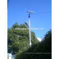 Luz de rua conduzida solar / levou luz de jardim 30W 40W 50W 60W 80W 100W com sistema de painel solar